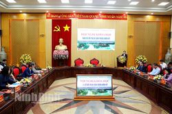 Hội nghị khoa học bàn về đô thị di sản thiên niên kỷ và hàm ý chính sách cho tỉnh Ninh Bình: Phần tham luận và trao đổi
