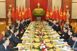 Hội đàm cấp cao giữa Tổng Bí thư Nguyễn Phú Trọng và Tổng Bí thư, Chủ tịch Trung Quốc Tập Cận Bình