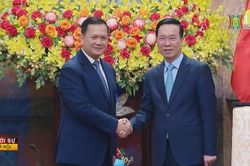 Chủ tịch nước tiếp Thủ tướng Vương quốc Campuchia