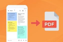 Cách đổi file ghi chú sang PDF trên Android siêu tiện lợi