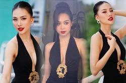 'Đụng hàng' váy áo lẫn 'layout' son đỏ, Bùi Quỳnh Hoa - Thanh Thủy ai nhỉnh hơn?