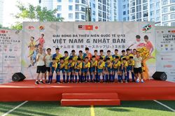 Giải bóng đá Thiếu niên quốc tế U13 Việt Nam & Nhật Bản 2023 có số đội tham dự kỷ lục