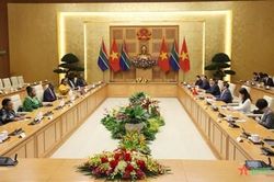 Thủ tướng Phạm Minh Chính tiếp Phó tổng thống Cộng hòa Nam Phi Paul Mashatile