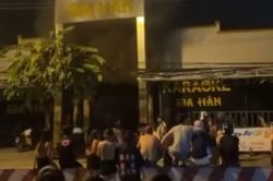 Bình Dương: Cháy cơ sở karaoke trên địa bàn TP Thuận An