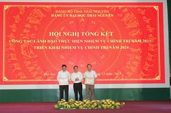 Đảng bộ Đại học Thái Nguyên đạt được nhiều kết quả quan trọng trong năm 2023