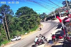Chủ nhà nhanh như chớp chặn bắt tên trộm xe máy