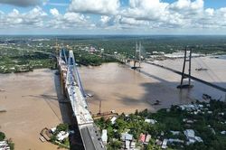 Dự kiến cầu Mỹ Thuận 2 và cao tốc Mỹ Thuận - Cần Thơ sẽ hoàn thành vào cuối tháng 12