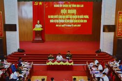 Hội nghị ra nghị quyết lãnh đạo thực hiện nhiệm vụ quốc phòng, quân sự địa phương năm 2024