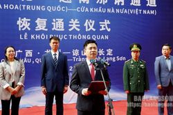 Cặp cửa khẩu Nà Nưa (Việt Nam) – Nà Hoa (Trung Quốc): Chính thức thông quan trở lại