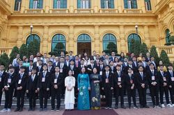 Phó Chủ tịch nước gặp mặt đoàn học sinh giỏi quốc tế năm 2023