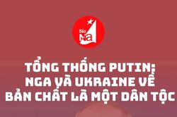 Tổng thống Putin: Nga và Ukraine về bản chất là một dân tộc