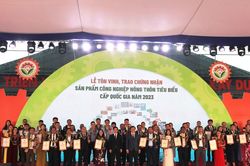 Tôn vinh 173 sản phẩm công nghiệp nông thôn tiêu biểu cấp Quốc gia năm 2023