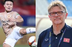 Quang Hải vô lê hụt khó tin trong ngày ĐKVĐ V-League chơi nhạt nhòa, HLV Troussier thêm nỗi lo trước Asian Cup