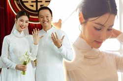 Diễm My 9x xúc động với lời dặn: 'Con hãy xem bố mẹ chồng như bố mẹ ruột'
