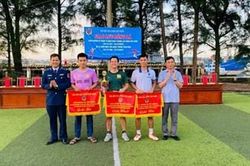 Vùng Cảnh sát biển 2 và các địa phương giao lưu thể thao hướng tới chào mừng Ngày hội Quốc phòng toàn dân