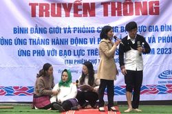Bát Xát: Tổ chức truyền thông về bình đẳng giới, phòng chống bạo lực gia đình
