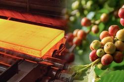 Sắc xanh bao trùm bảng giá kim loại và cà phê