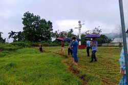 UBND tỉnh Quảng Nam chỉ đạo kiểm tra, xác định nguyên nhân vết nứt tại Trạm Khí tượng Trà My