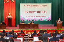 Kỳ họp thứ bảy, HĐND huyện Yên Châu khóa XXI