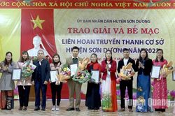 Sơn Dương trao giải Liên hoan Truyền thanh cơ sở năm 2023