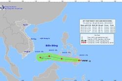 Bão Jelawat suy yếu thành áp thấp nhiệt đới trước khi vào đất liền nước ta