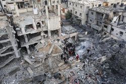 Anh và Đức kêu gọi 'ngừng bắn bền vững' ở Dải Gaza