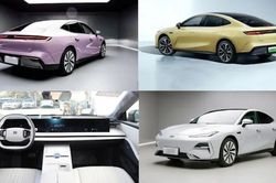 Hình ảnh Geely Galaxy E8 - mẫu sedan chạy điện có giá bán khoảng 615 triệu đồng