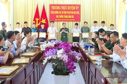 Quan tâm thực hiện tốt công tác tuyển sinh quân sự
