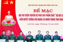 Bộ Chỉ huy Quân sự tỉnh tổ chức thành công hội thi tuyên truyền về phát huy phẩm chất 'Bộ đội Cụ Hồ'