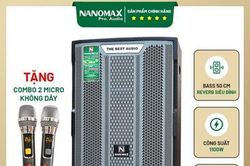 Tận hưởng âm nhạc theo cách riêng với loa kéo bass Nanomax chính hãng