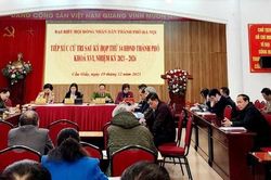Cử tri quận Cầu Giấy đề nghị sớm khắc phục bất cập về nhà tái định cư