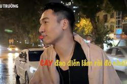 Huyền Lizzie chê Mạnh Trường không khỏe khi diễn cảnh bế phim hot trên VTV