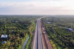 Cao tốc Mỹ Thuận - Cần Thơ qua góc nhìn flycam