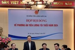 'Chốt' khuyến nghị Chính phủ tăng lương tối thiểu vùng lên 6% từ 1-7-2024