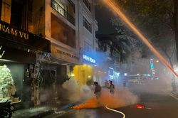 Đồng loạt triển khai diễn tập phương án chữa cháy, cứu nạn trong đêm