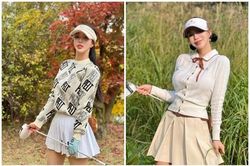 'Nữ thần sân golf' tân binh xứ Hàn trẻ đẹp như đôi mươi