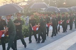 Hậu Giang: Cải táng 10 hài cốt liệt sĩ hy sinh trong kháng chiến chống Mỹ