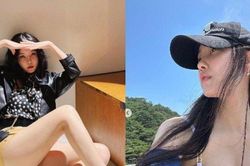 Hyomin khoe vai trần giữa Hà Nội 18°C