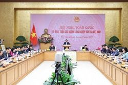 Thủ tướng chủ trì hội nghị về phát triển ngành công nghiệp văn hóa