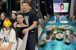 Phương Oanh và con gái shark Bình xuất hiện chung một khung hình, biểu cảm hé lộ mối quan hệ mẹ kế - con chồng