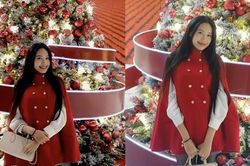 Doãn Hải My khoe ảnh đón Noel nhưng cư dân mạng chỉ chú ý đến chiếc áo khoác 'lạ lùng'