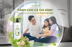 Dầu gội thảo dược Vipassana - Dành cho cả gia đình sử dụng hàng ngày