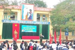 Sơn Tây: Tuyên truyền Luật An ninh mạng cho gần 600 giáo viên, học sinh