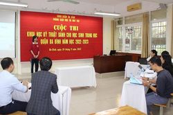 97 dự án được chọn tham dự cuộc thi khoa học kỹ thuật cấp thành phố