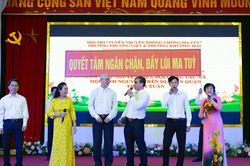 Sôi nổi Hội thi tuyên truyền phòng, chống ma túy tại quận Thanh Xuân