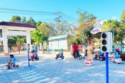 'Tôi yêu Việt Nam' giáo dục trẻ mầm non hiểu biết về an toàn giao thông