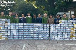 Triệt xóa 2 đường dây mua bán, tàng trữ hơn 1,9 tấn pháo từ nước ngoài về Nghệ An