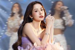 Chi Pu khoe nhan sắc xinh tựa thiên thần trên sân khấu, hát live bài mới: Dân mạng phản ứng ra sao?