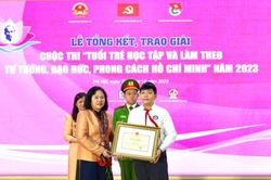 Trao giải cuộc thi 'Tuổi trẻ học tập và làm theo tư tưởng, đạo đức, phong cách Hồ Chí Minh'