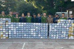 Nghệ An: Bắt 2 đường dây mua bán, tàng trữ hơn 1,9 tấn pháo